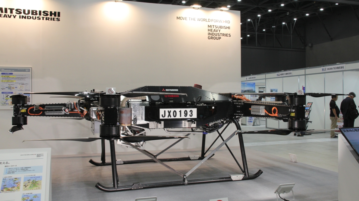 三菱重工、ヤマハ発と組む中型無人機プロジェクト“空のトラック”が現実