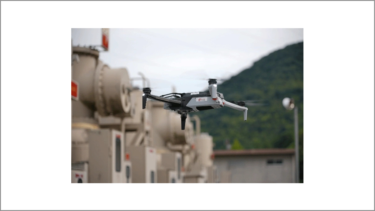 1つのドローンポートで複数環境を巡視、NTTドコモビジネスが電力