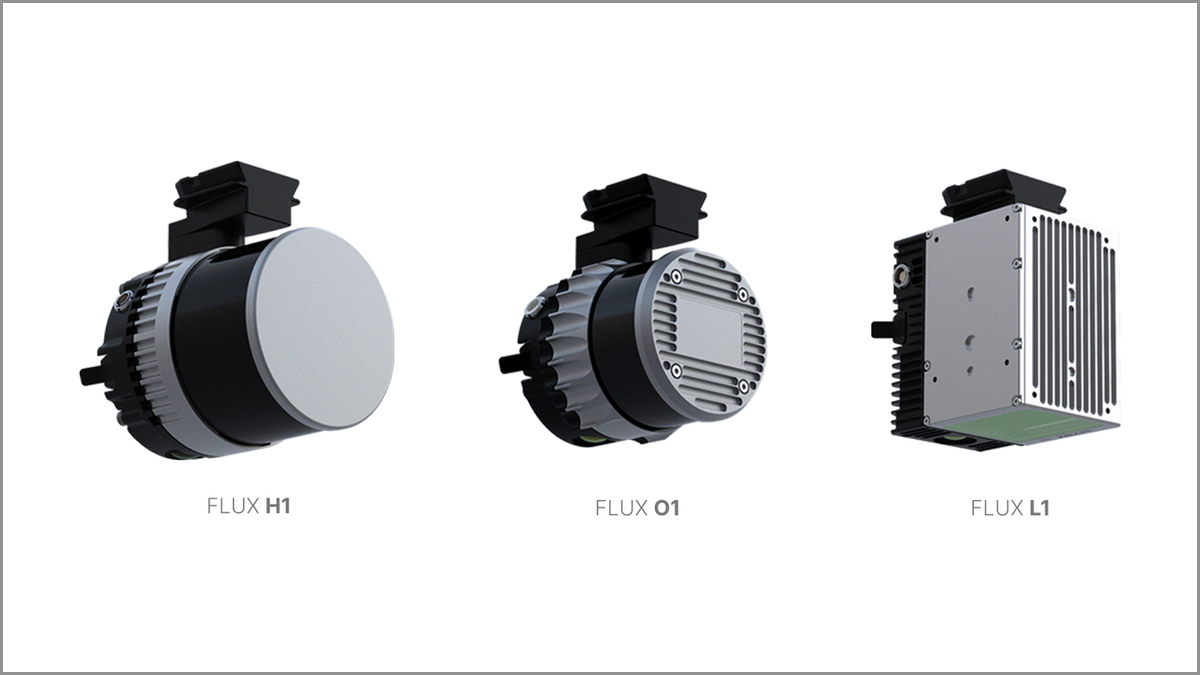 イデオモータロボティクス、Freefly Systemsの小型高性能LiDAR「FLUX