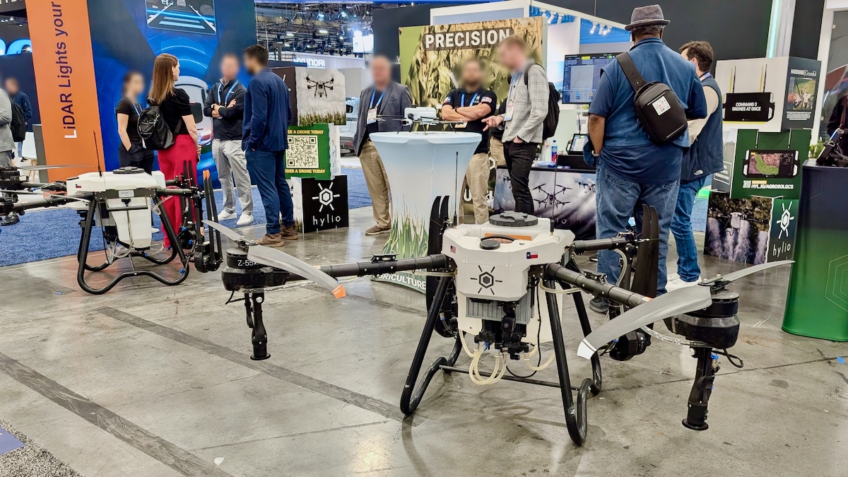 CES 2026】Hylioの大型農薬散布ドローン、“Made in USA”が競争力に