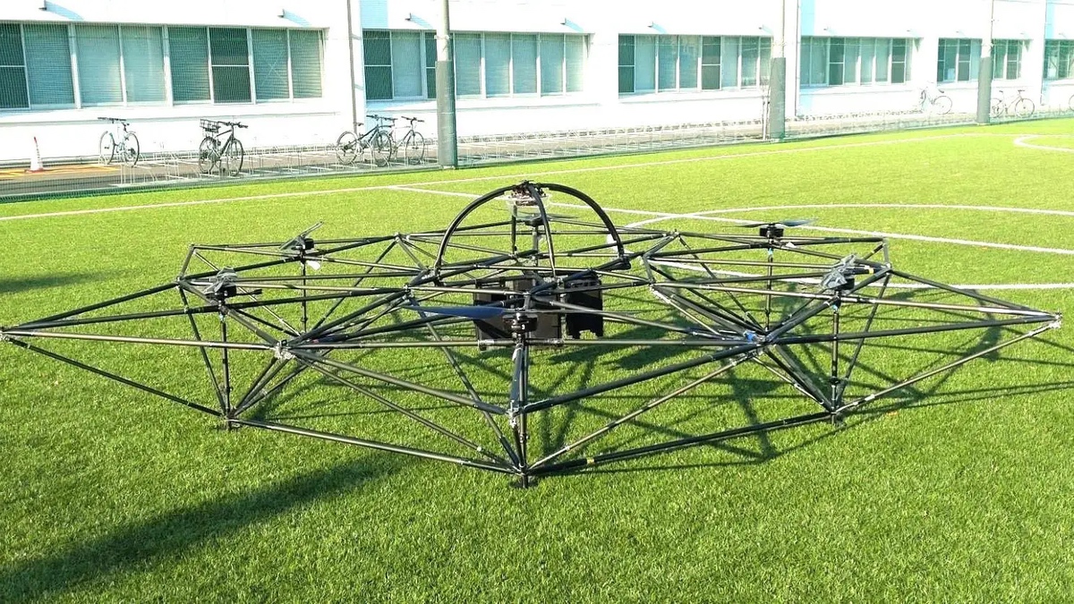 テクノシステムと湘南工科大学、ペイロード300kgの大型産業ドローン 
