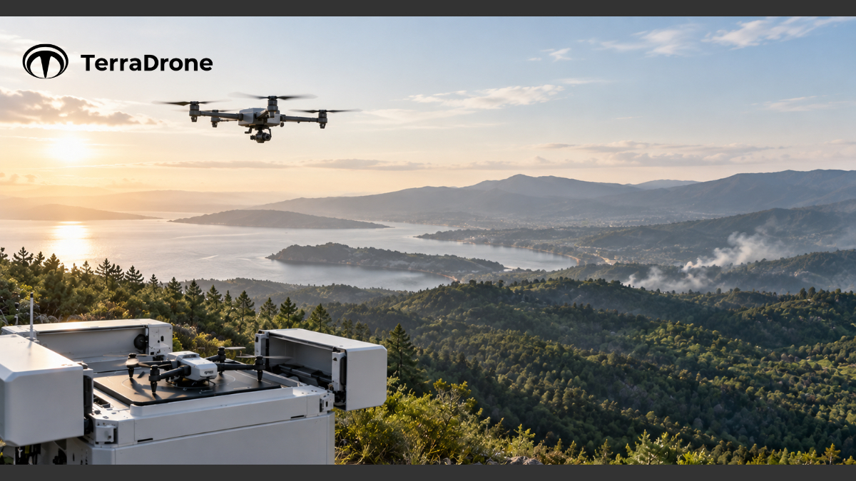 テラドローン、イタリア・カラブリア州で「Drone-in-a-Box」実運用を